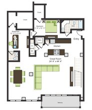 Penthouse 3 1901 floor plan
